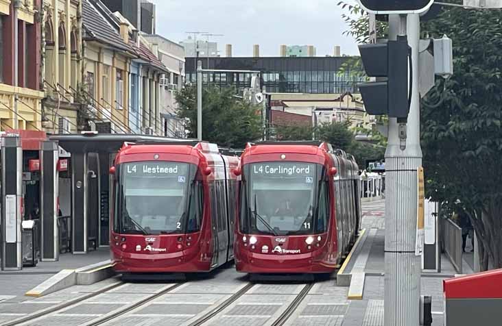 Sydney Light Rail CAF Urbos 100 2162 & 2171